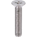 Cross Recessed Flat Head Machine Screws - High Intensity Titanium Alloy