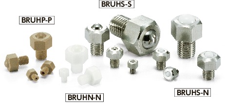 BRUHS-NBall Rollers - Hex Head Screw Type