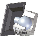 Display Mounting System - 360°rotation Type - Bolt Retention