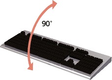 DKBR-AAKeyboard Mounting System - Single Axis Type
