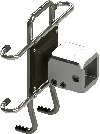 DTT-AFTablet PC Mounting System - 360°rotation Type - Spring Retention