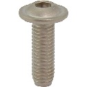 Socket Button Head Cap Screws with Flange - Electroless Nickel Plating