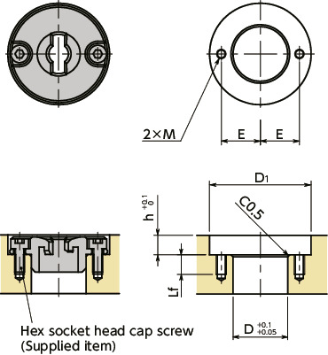 NQTBCam Bases for Quick Release Fasteners