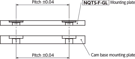 NQTS-F-GLQuick Release Fasteners - Knob Type - Free Slide