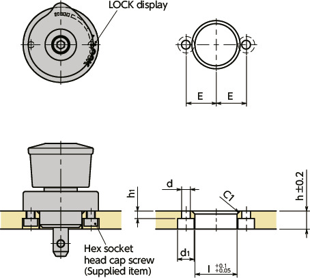 NQTSQuick Release Fasteners – Knob Type – Standard