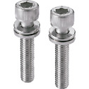 Hex Socket Head Cap Screws with Captive Washers- High Strength Stainless Steel