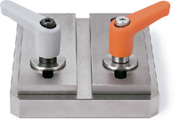 LECM-LWMiniature Plastic Clamp Levers - Plain Washer Integrated Type