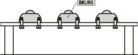 BRURS-NBall Rollers - Round Type