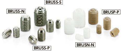 BRUSS-NBall Rollers - Set Screw Type