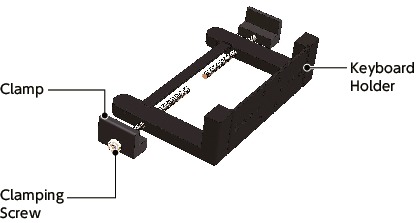 DKBKeyboard Mounting System - Fix Type