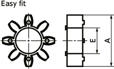 MJ-EGR-SLVSleeves for MJ寸法図
