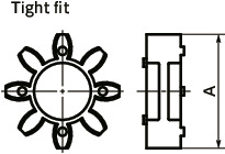 MJ-GR-SLVSleeves for MJ寸法図