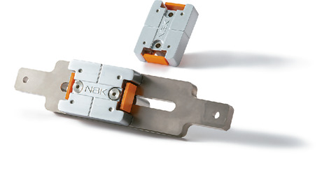CUSH-2BQuick Positioning Brackets - For Slotted Steel - 2 Button Type