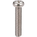 Vented Cross Recessed Pand Head Machine Screws - Titanium