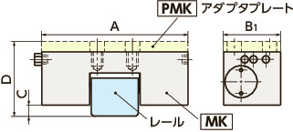 MKリニアクランパ・ズィー - 空気圧 - 常時開