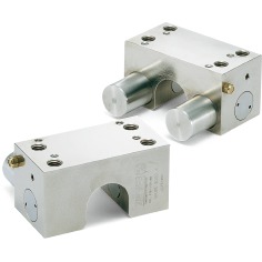 リニアクランパ・ズィー - 空気圧 - 常時閉 - リニアシャフト用