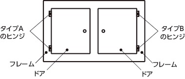 96-MEメタルリフトオフヒンジ