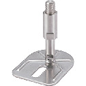 レベリングアジャスタ(おねじ) - アンカー固定タイプ - スタッドカバーつき