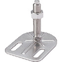 レベリングアジャスタ(おねじ) - アンカー固定タイプ - 六角頭つき