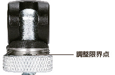 LWAMS-NIカムレバー(おねじ) - 調整タイプ - ステンレス製