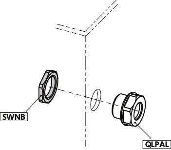 QLPALオイルレベルウィンドウ - プリズムタイプ