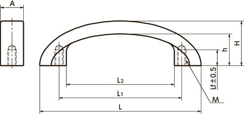 TAプラ取っ手 寸法図