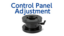 Moving the control panel of a machine tool horizontally【Workability & Maintenance】