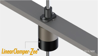 鍋屋バイテック リニアクランパ・ズィー MKRS-2000-A-03 MKRSシリーズ NBK リニアシャフト用ブレーキ・クランプ機構 MKS-03_リニアクランパ・ズィー - 空気圧 - 常時閉|NBK鍋屋