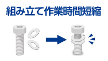 組み立て時の作業時間短縮・異物混入対策をしたい【作業性・メンテナンス】