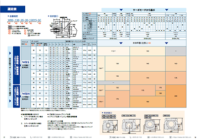 選定表