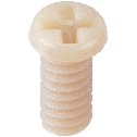 Plastic screw - Cross Recessed Pan Head Machine Screws for Precision Instruments - PEEK