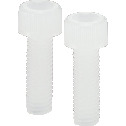 Plastic Socket Head Cap Screws - PVDF