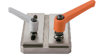 LEMS-WPlastic Clamp Levers - Spring Washer Integrated Type