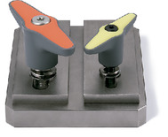 LUDMS-WPlastic Clamp Levers - Spring Washer Integrated Type