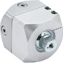 Ball Joint (Female Screw 1-Hole) - Aluminum Frame End Surface Mounting