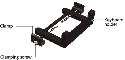 DKB/DKB-AA/DKB-PBKeyboard Mounting Systems - Fixed Type
