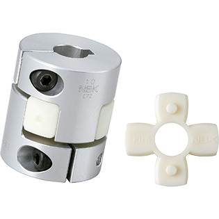 Flexible Coupling - Jaw-Type - Clamping + Key Type