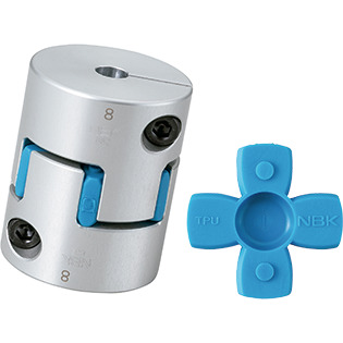 Flexible Coupling -Jaw-Type (Short) - Clamping Type