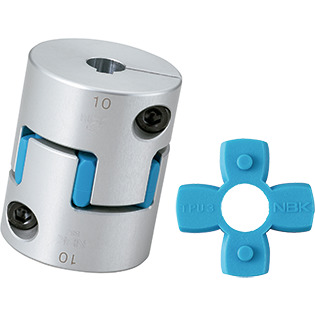 Flexible Coupling - Jaw-Type (Short) - Clamping + Key Type