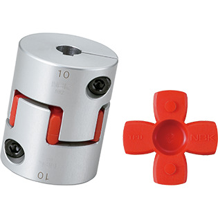 Flexible Coupling - Jaw-Type (Short) - Clamping + Key Type