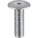 Aluminum Super Special Low Profile Bolt with Hexalobular Socket