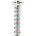 Cross Recessed Micro Flat Head Machine Screws - Type 0-3