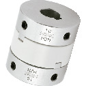 Flexible Coupling - Oldham - type - Set Screw + Key type