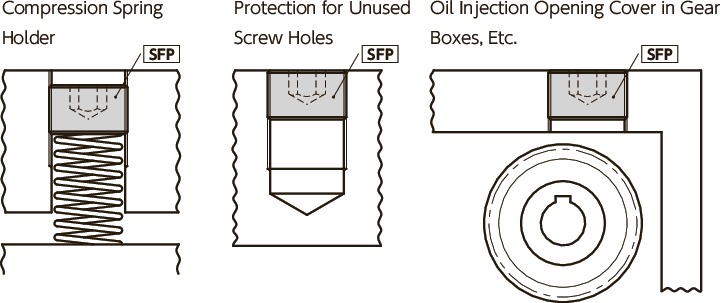 Sfp-m16 Hex Socket Head Parallel Screw Plugs