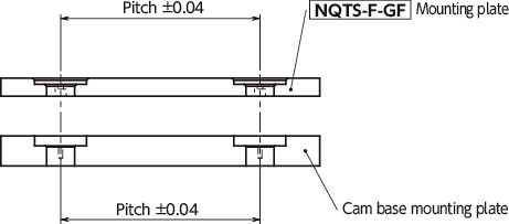 NQTS-F-GFQuick Release Fasteners - Knob Type - Free Slide