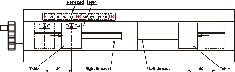 FSP-HSRScale Plate (Horizontal Type) - Half scale