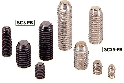 SCSS-FBClamping Screw - Flat Ball - with Reversal Protection Mechanism