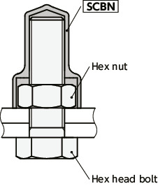 SCBNScrew Caps, Bolt & Nut Protectors
