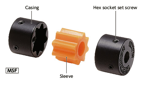 MSFFlexible Couplings - Serration - Type