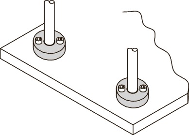 NSC-CP2Set Collar - mit Montageloch - Gewindestifttyp